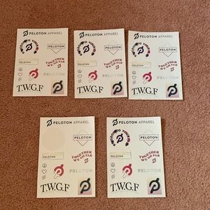 Peloton stickers